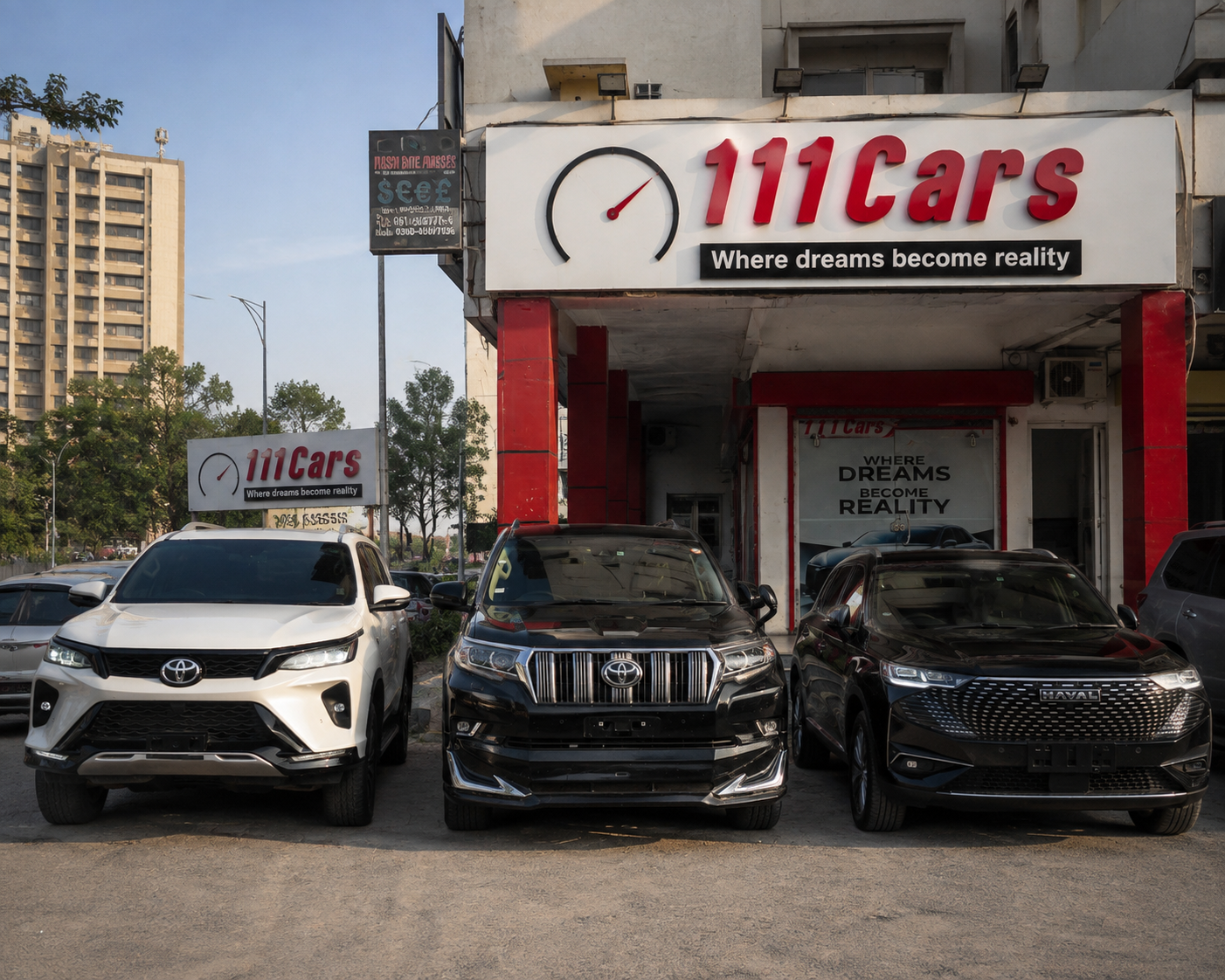 111 Cars dealership and vehicle inventory in Islamabad