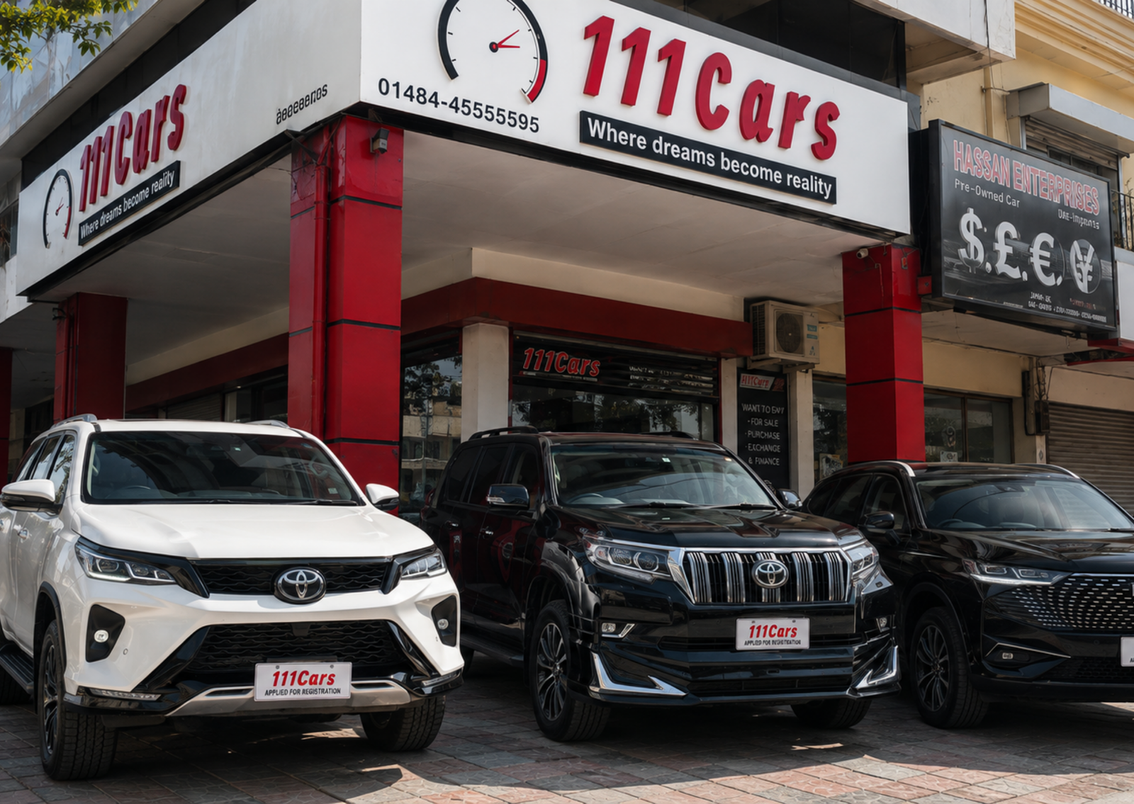 111 Cars showroom and vehicle inventory