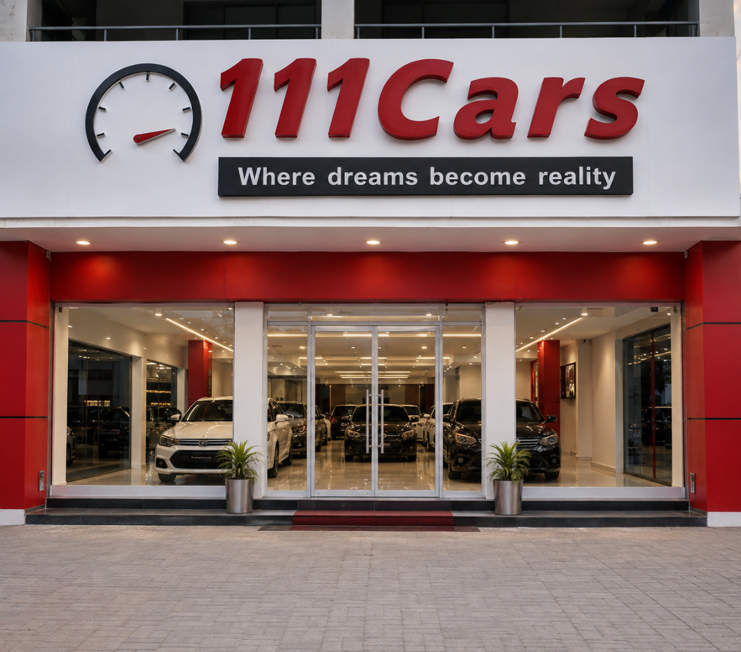 111 Cars dealership showroom in Islamabad